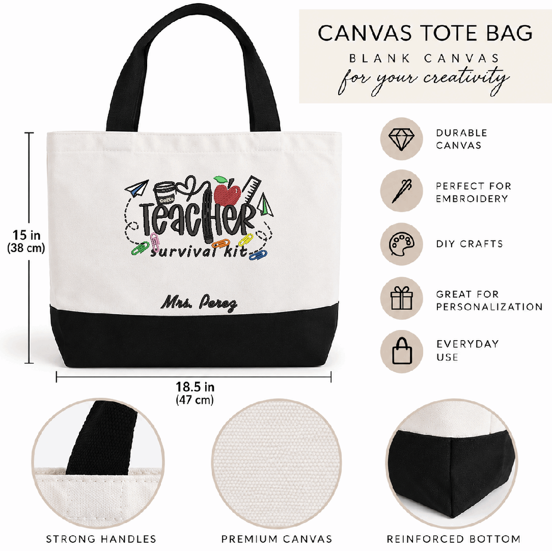 Custom Canvas Tote Bags
