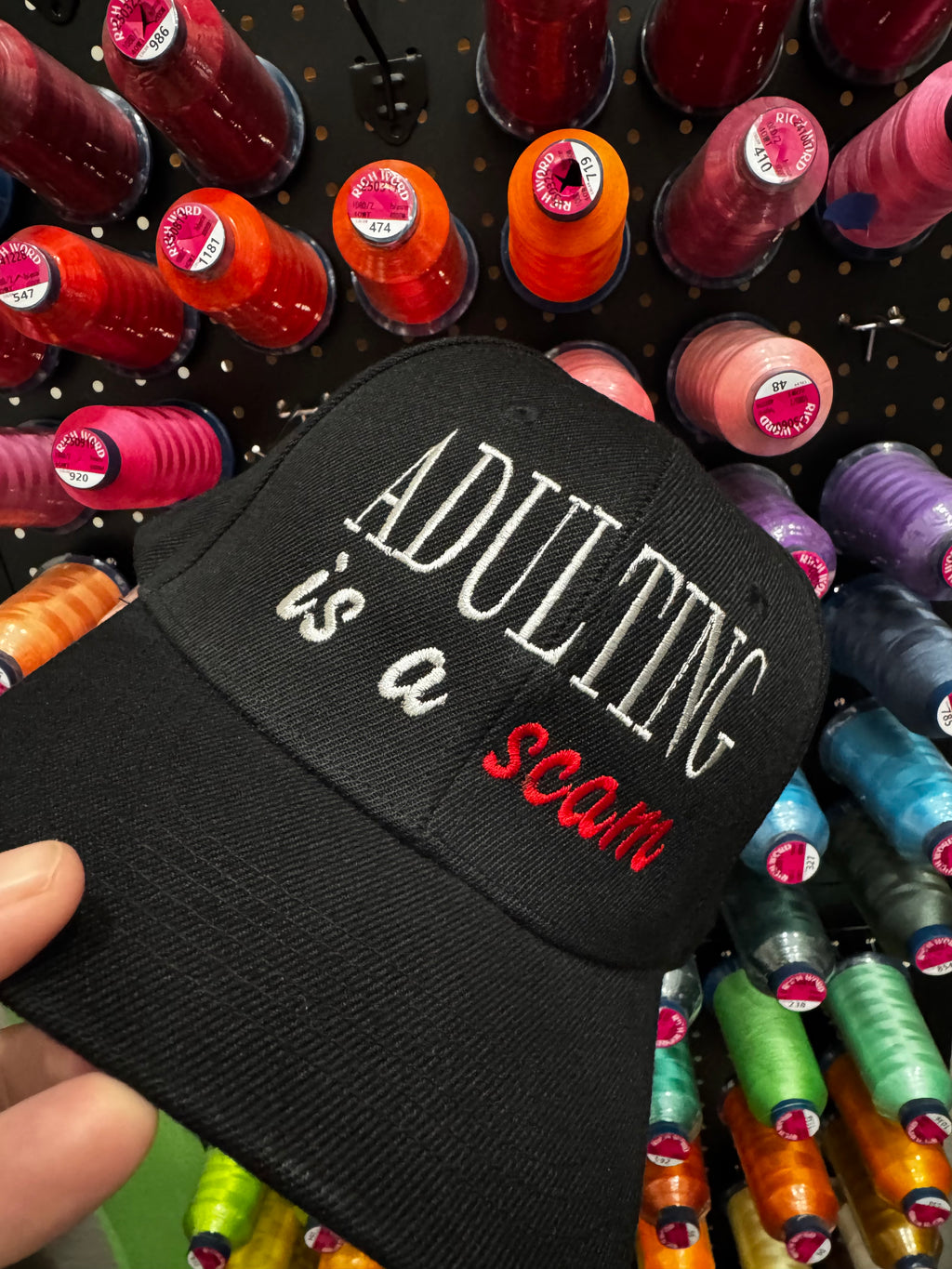 Adulting Is a Scam Hat