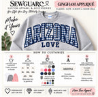Custom Gingham Appliqué