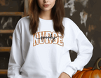Spooky Nurse Embroidered Sweatshirt